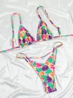 Load image into Gallery viewer, Bikini Mayhem Tropical Kini - Pink&amp;Poshy
