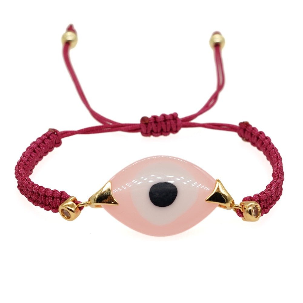 Evil Eye Bracelet - Pink&Poshy
