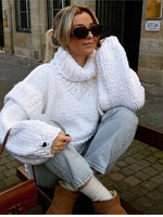 Load image into Gallery viewer, The London Oversized Sweater - Pink&amp;Poshy
